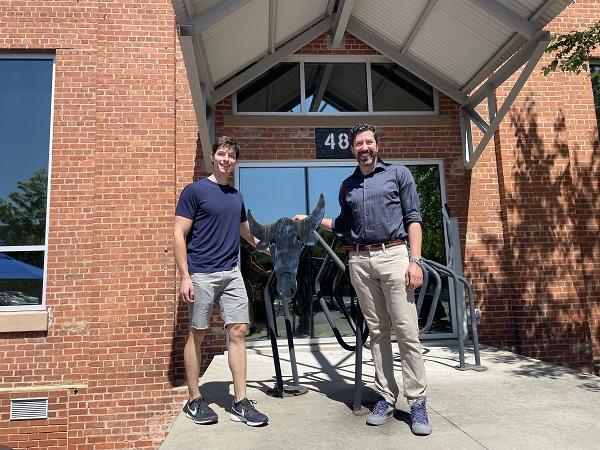 Dr. Andrew Cangelosi (left) and Dr. Adrian Epstein (right